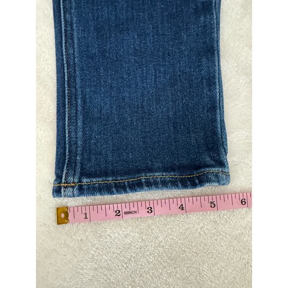 PAIGE Hoxton Slim High Rise Jeans in Hampton Wash Size 24 - Picture 16 of 16